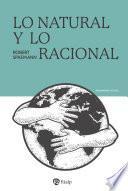 Libro Lo natural y lo racional