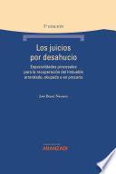 Libro Los juicios por desahucio