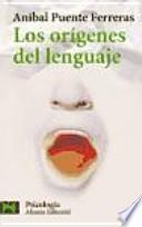 Libro Los orígenes del lenguaje