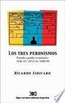 Libro Los tres peronismos