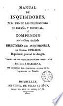 Manual de inquisidores para uso de las inquisiciones de España y Portugal
