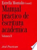 Manual práctico de escritura académica