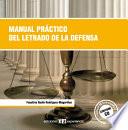 Libro Manual práctico del letrado de la defensa