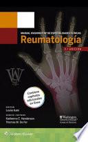 Libro Manual Washington de Especialidades Clinicas. Reumatologia