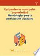 Libro Metodologías para la participación ciudadana