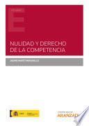 Libro Nulidad y Derecho de la Competencia