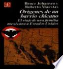 Libro Orígenes de un barrio chicano