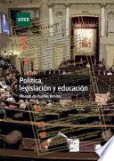 Libro POLÍTICA, LEGISLACIÓN Y EDUCACIÓN