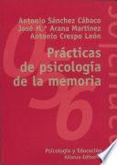 Libro Prácticas de psicología de la memoria