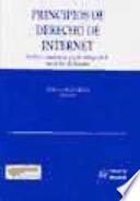 Libro Principios de derecho de Internet