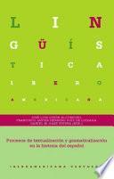 Libro Procesos de textualización y gramaticalización en la historia del español