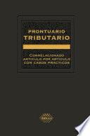 Libro Prontuario Tributario 2016