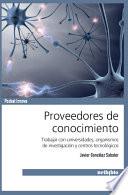 Libro Proveedores de Conocimiento