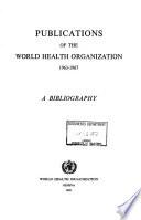 Libro Publications de L'Organisation Mondiale de la Santé