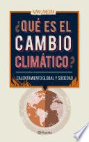 Libro ¿Qué es el cambio climático?