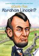 Libro Quien Fue Abraham Lincoln? = Who Was Abraham Lincoln?