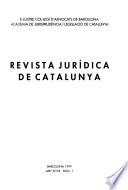 Revista jurídica de Cataluña