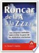 Libro RONCAR DE LA A A LA ZZzz