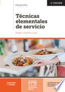 Libro Técnicas elementales de servicio 2.ª edición