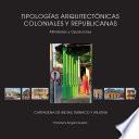 Libro Tipologías arquitectónicas coloniales y republicanas