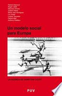 Libro Un modelo social para Europa