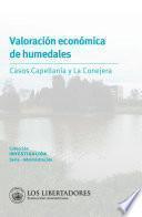 Libro Valoración económica de humedales