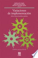 Libro Variaciones de implementación