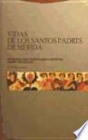 Libro Vidas de los santos Padres de Mérida