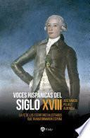 Libro Voces hispánicas del siglo XVIII